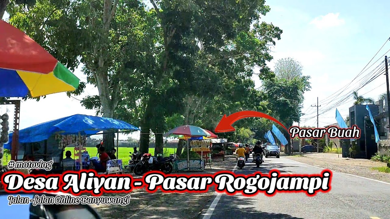 Desa Aliyan - Pasar Rogojampi Banyuwangi || Mylank channel