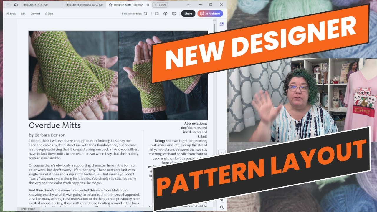 Newbie Knit Designers Thoughts to Think on Pattern Layout and Design