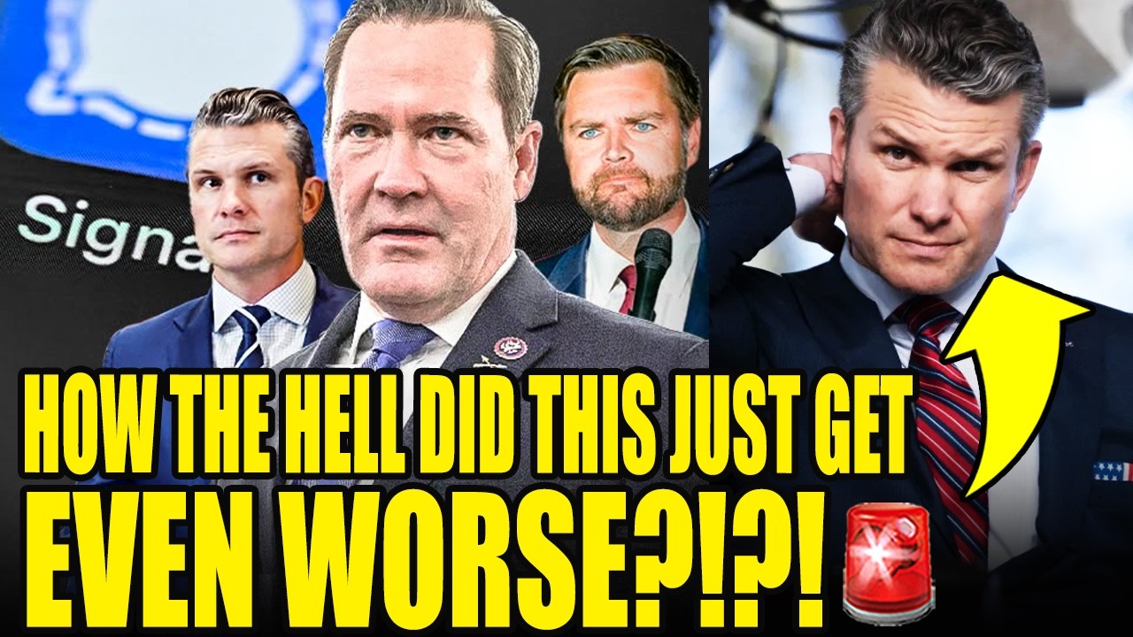 🚨Hegseth HUMILIATED as SIGNAL SCANDAL Gets EVEN WORSE!
