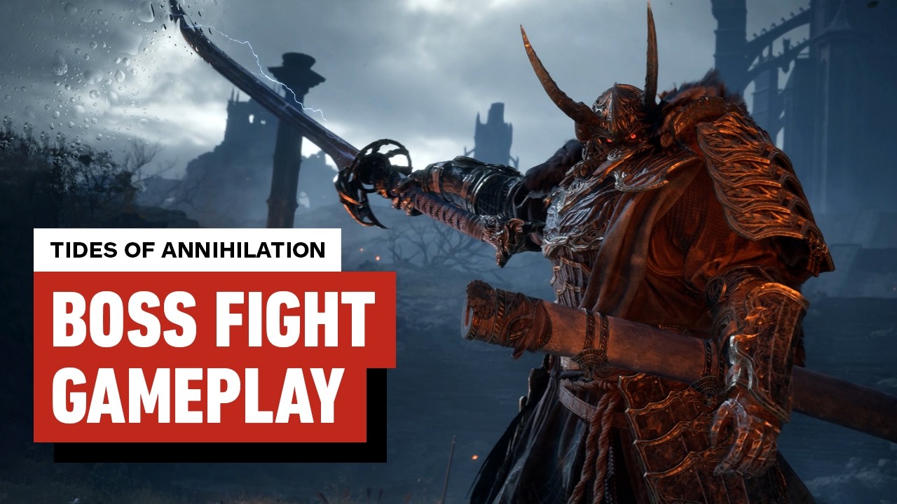 Tides of Annihilation: 7 Minutes of Boss Fight Gameplay