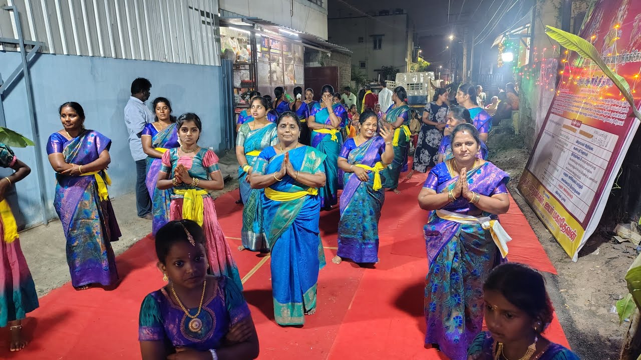 Live ஶ்ரீ ஜெய கிருஷ்ணா கலைக்குழுவின் வள்ளி கும்மி நிகழ்ச்சி தெலுங்குபாளையம் புதூர் கோவை #live #kummi