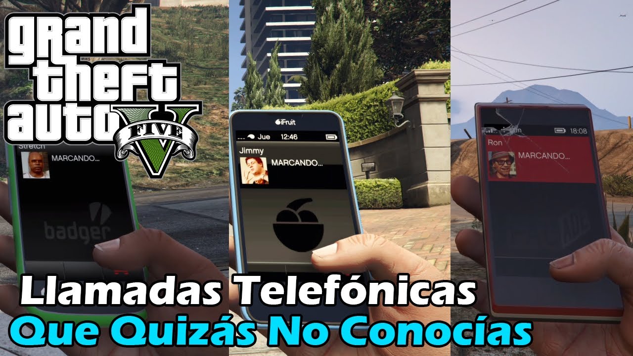 GTA 5 - Llamadas Telefónicas Ocultas Que Quizás No Conocías