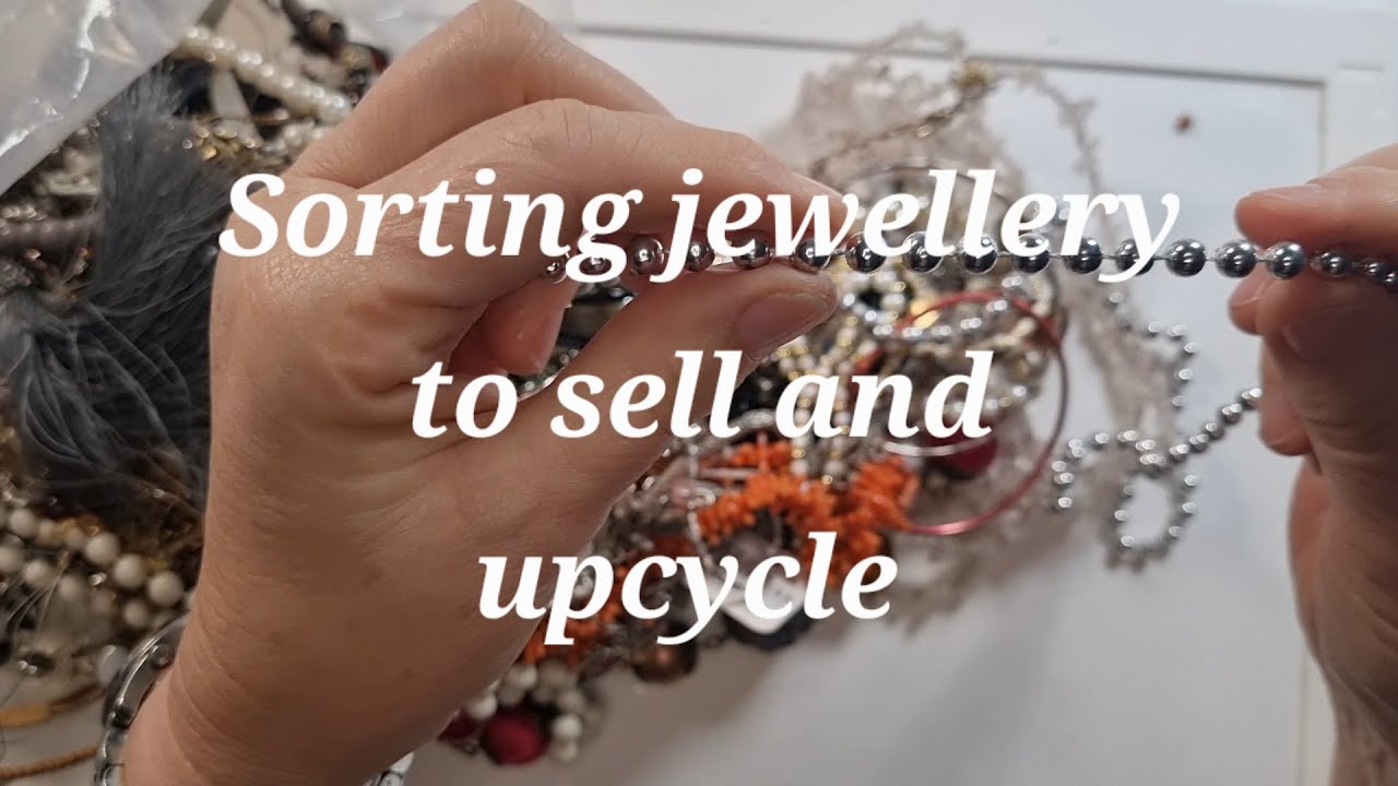 Unbagging and sorting Jewellery Haul Part 3