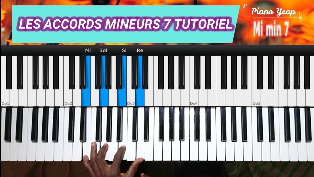 les accords mineurs 7 tuto #21