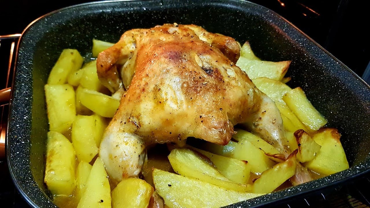 Pul&euml; me Patate n&euml; Tav&euml; !!!