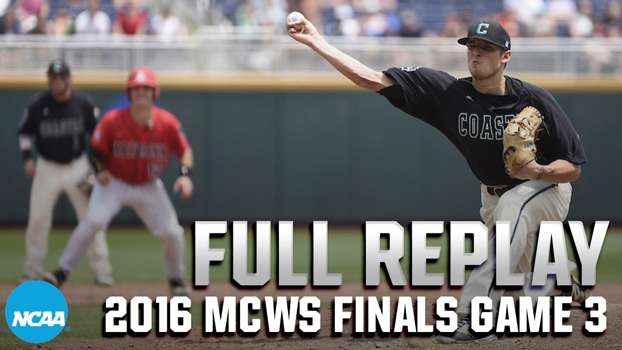 Coastal Carolina vs. Arizona: 2016 Men's College World Series Final Game 3 | FULL REPLAY