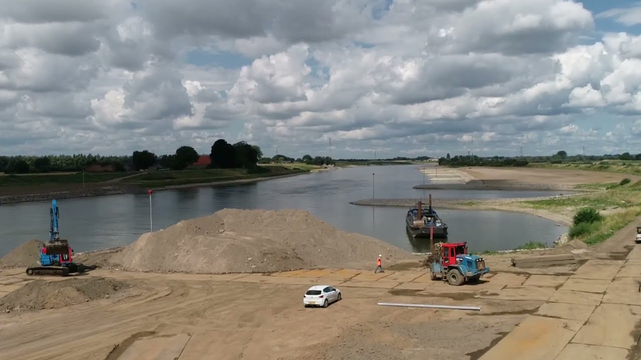 Project Krib- en oeververlaging Pannerdensch Kanaal