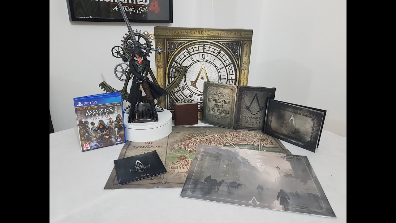 Assassins Creed Syndicate Big Ben Collectors Edition Ps4 unboxing