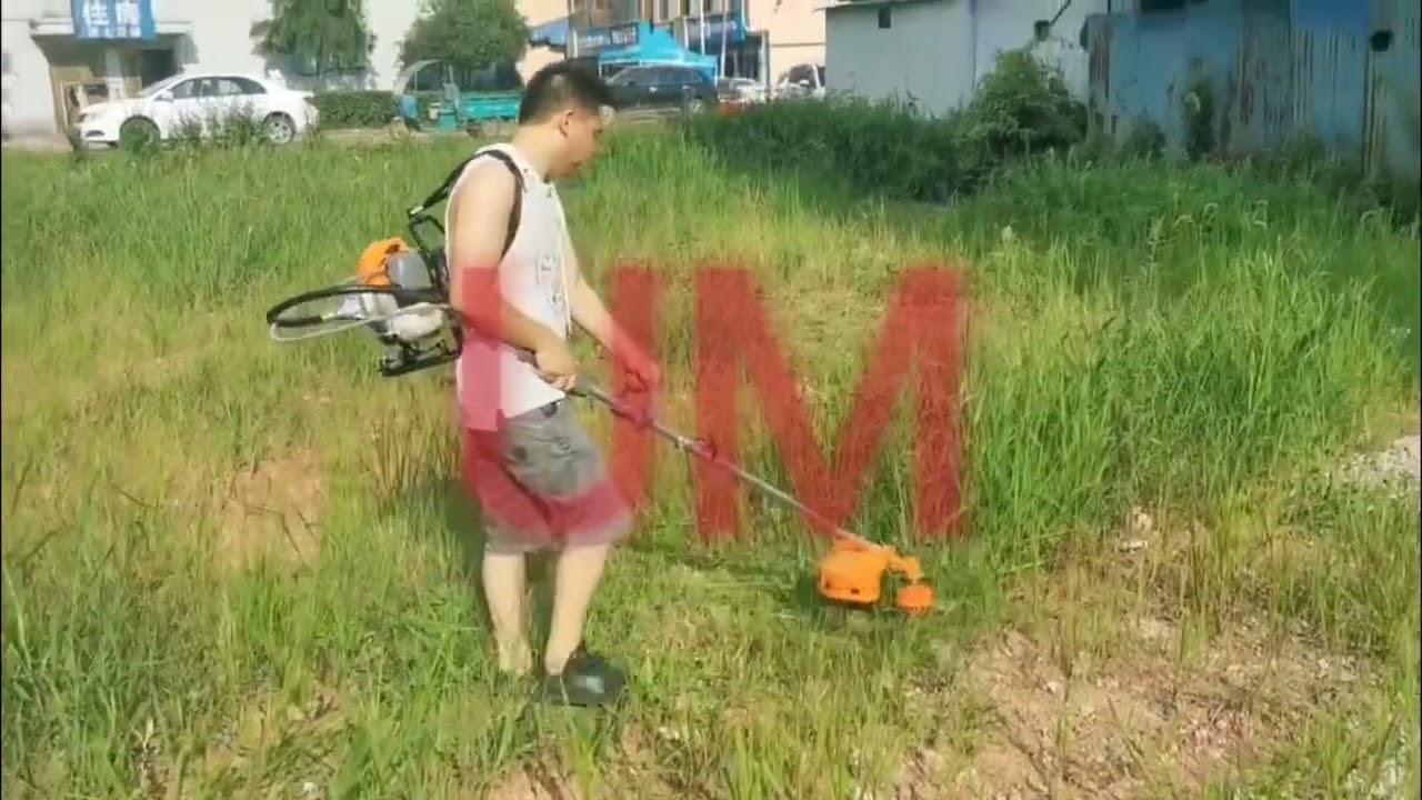 field test for 52CC backpack brush cutter.
