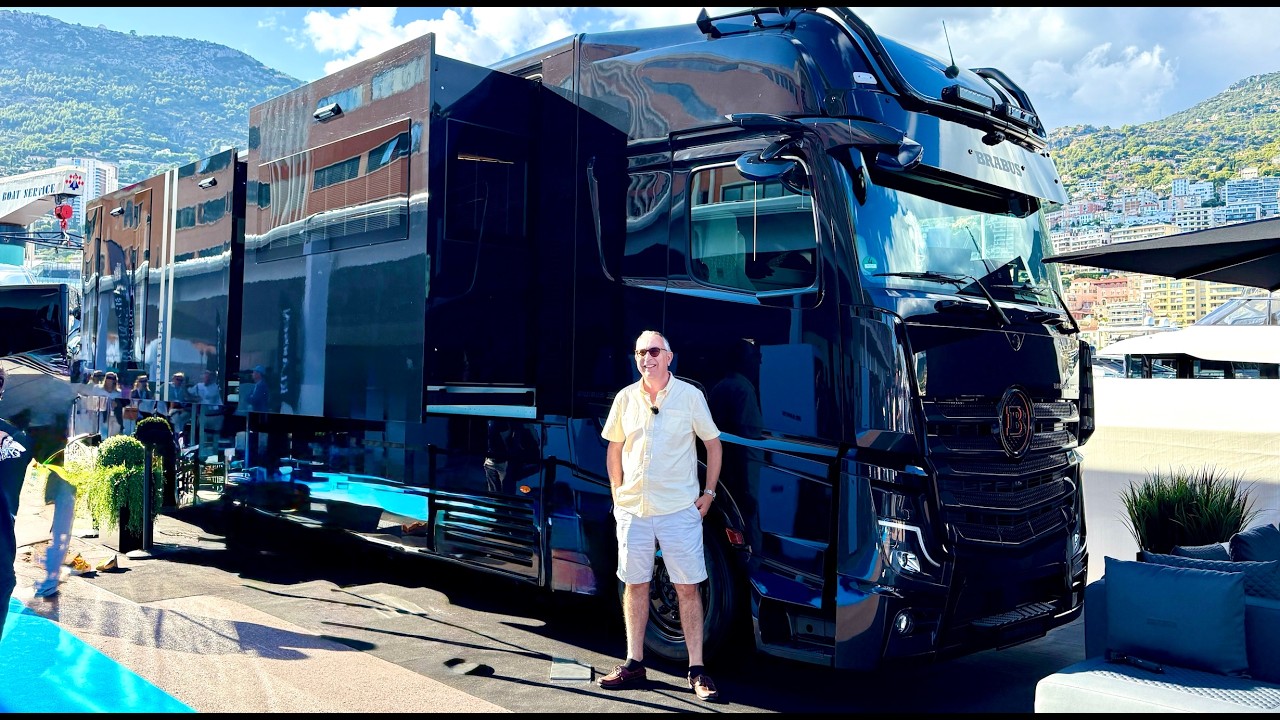 Суперкрутой тур на автодоме Brabus стоимостью 1,5 миллиона евро!