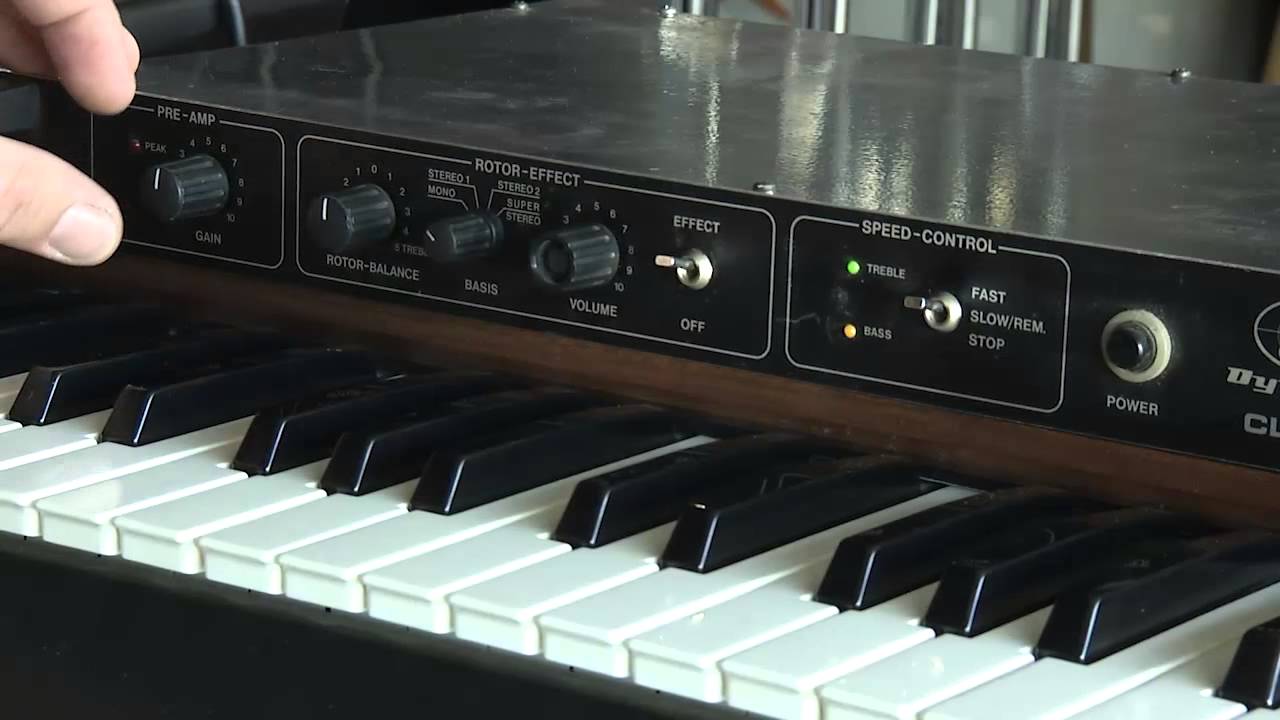 Dynacord CLS-222 rack-mount Leslie Rotary Cabinet Simulator Demo