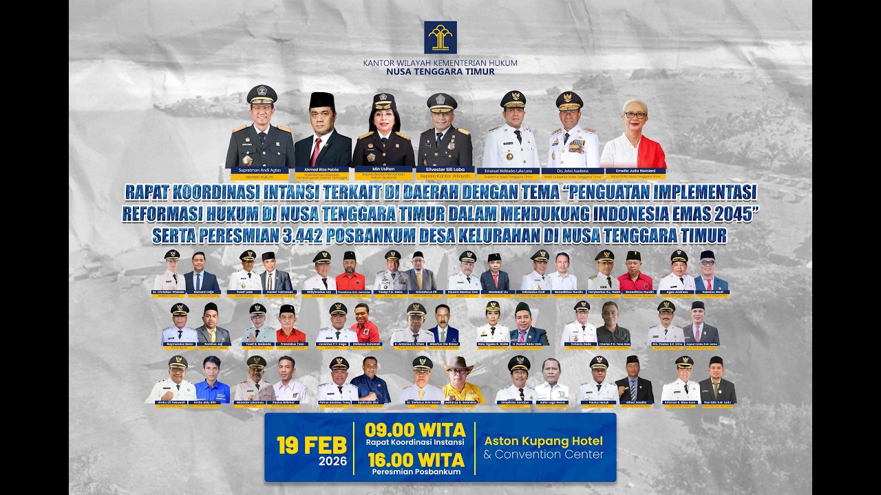 PENGUATAN IMPLEMENTASI REFORMASI HUKUM DI NUSA TENGGARA TIMUR DALAM MENDUKUNG INDONESIA EMAS 2045
