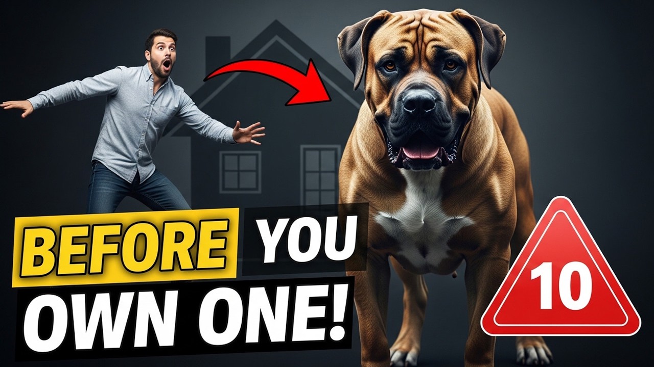 10 Things You Must Know Before Owning a Boerboel