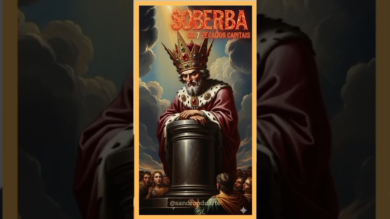 A Soberba. A Queda da Autoengana&ccedil;&atilde;o.#ossetepecadoscapitais #soberba #proverbios #prepotencia