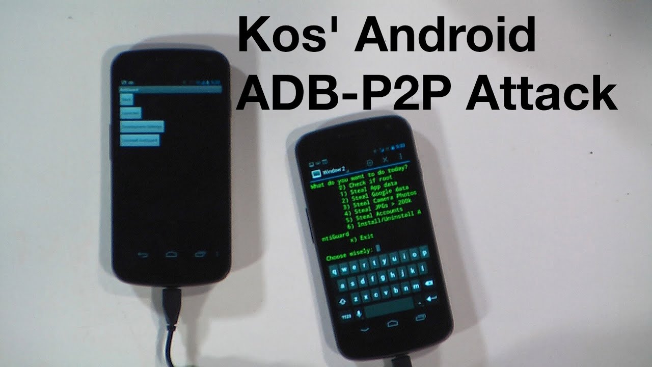 Hak5 - Extreme Android and Google Auth Hacking with Kos, 1205.2
