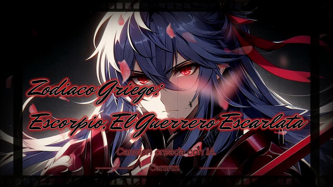 Zodiaco Griego: Escorpio, El Guerrero Escarlata - IA Canciones