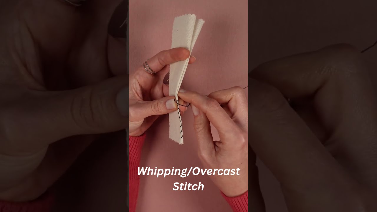 Neat Edges, No Machine #handsewing #sewingtutorial