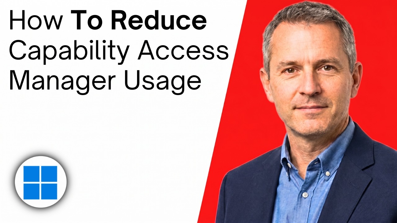How to Reduce Capability AccessManager db wal Disk Space Usage in Windows 11