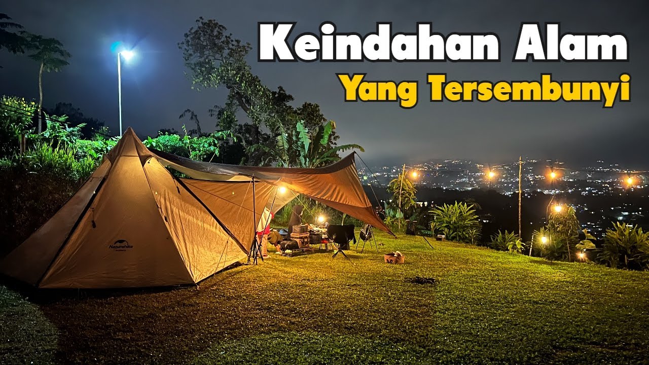 Lentemland Camping Ground, Menikmati Keindahan Alam Kota Bogor dari Atas Bukit