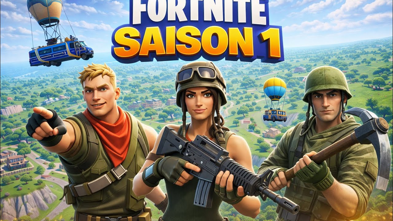 FORTNITE 2018 🔥 : LE RETOUR DE LA SAISON 1 ! 👑