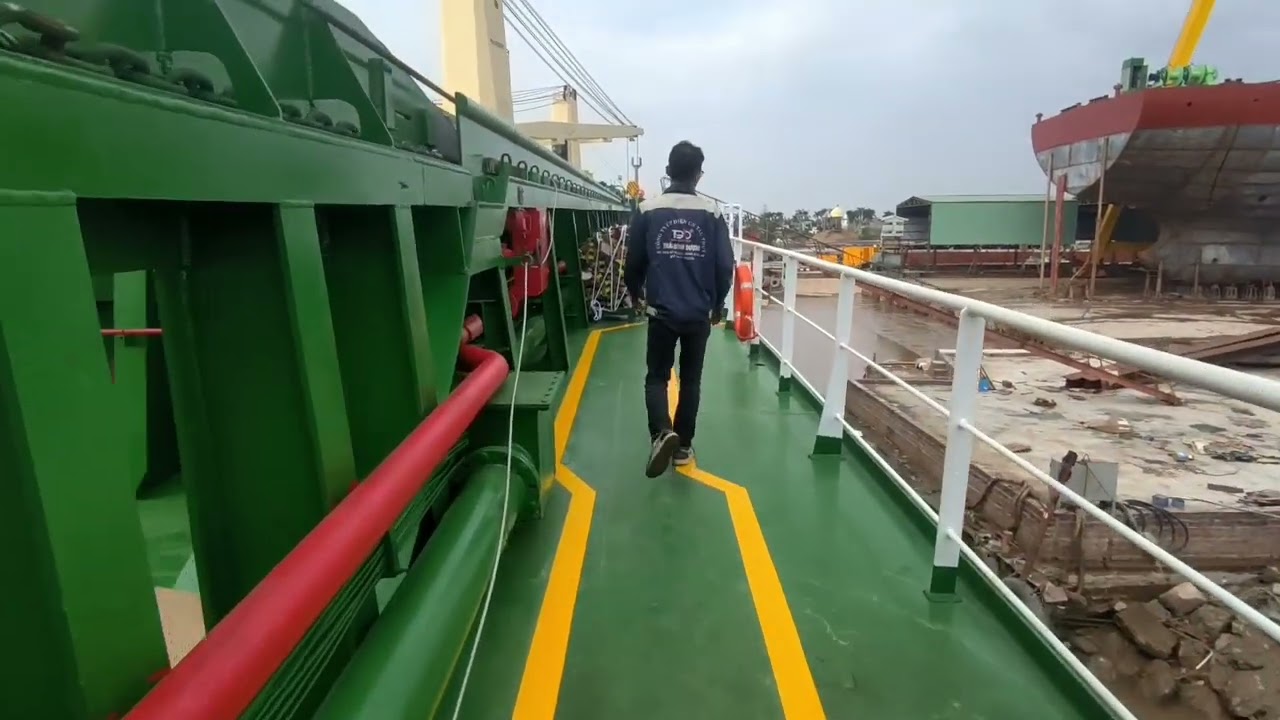 Ngày thứ 1 thử đường dài của tàu 🚢 Hòa Bình 79. NM78. 19/01/2026. Vạn dặm bình an và may mắn. 