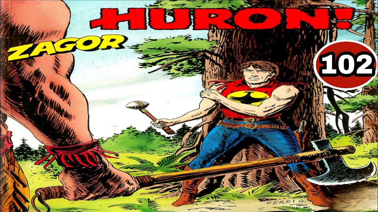Yeni ZAGOR 102 Huron!