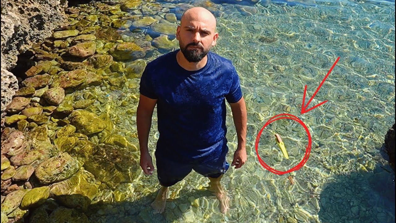 Il COLTELLO che GALLEGGIA in ACQUA! - Test al mare del MORAKNIV FLOATING KNIFE.