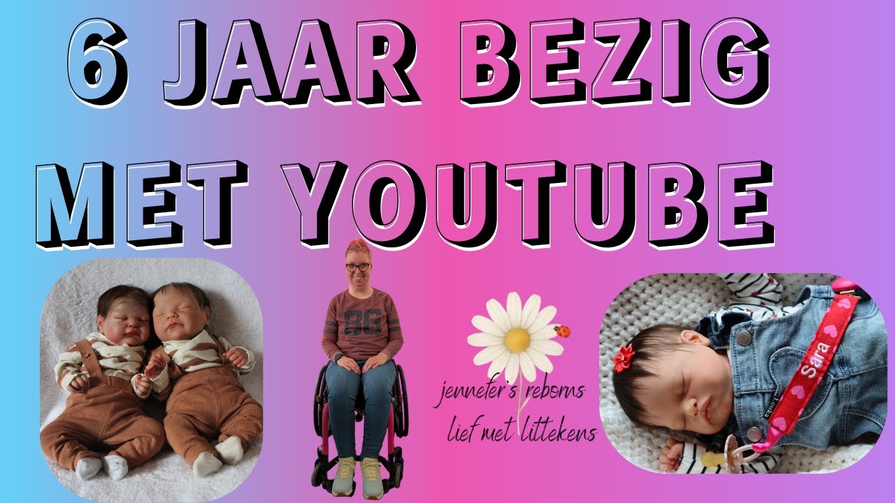 6 jaar bezig met YouTube #2026 #reborn