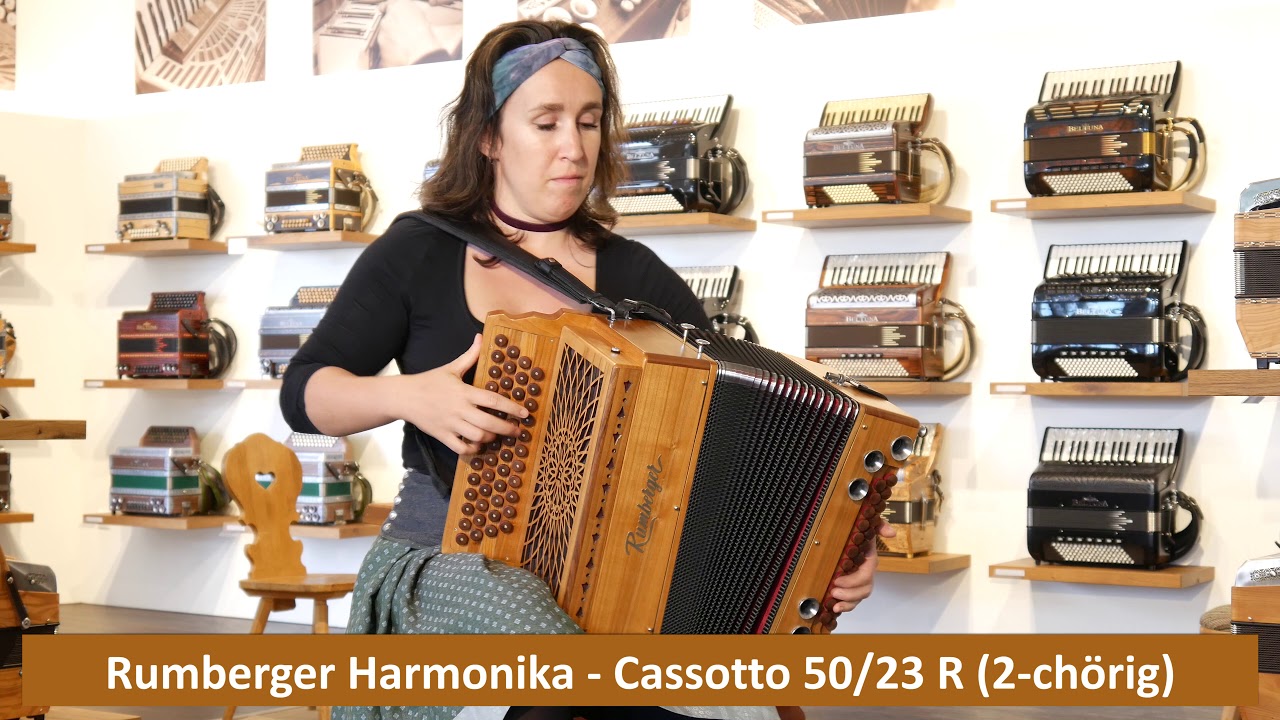Rumberger Harmonika Cassotto 50/23 R - Choral Ecce Homo - gespielt von Marie-Theres Stickler