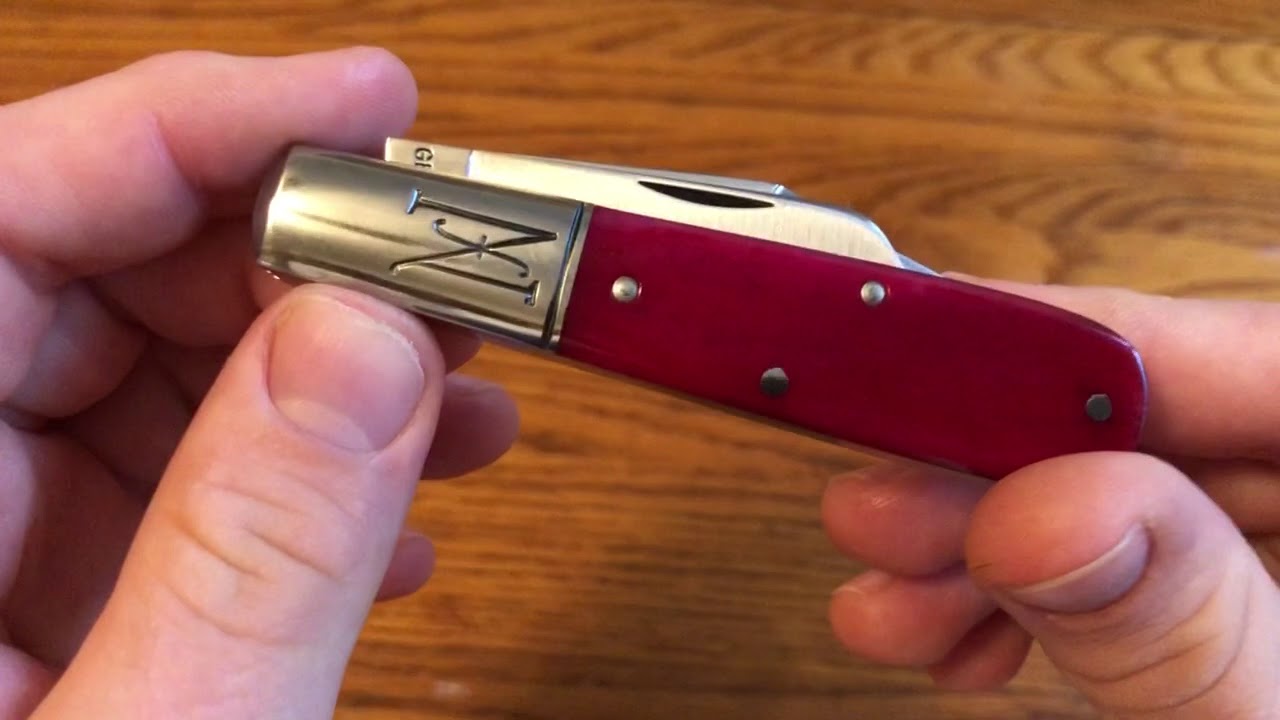 Knife Talk: GEC Northfield #77 Medium Barlow in Elderberry Camel Bone for Collector Knives