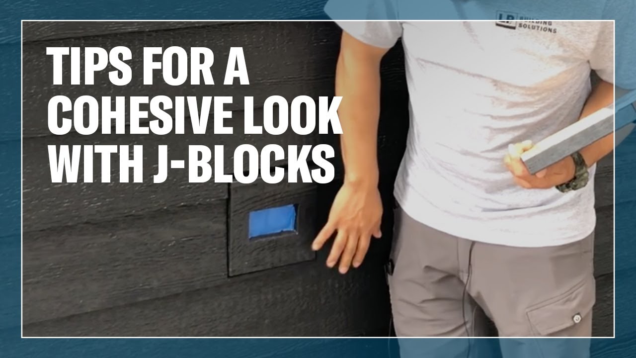 Совет по установке LP&reg; SmartSide&reg;: преимущества J-Block