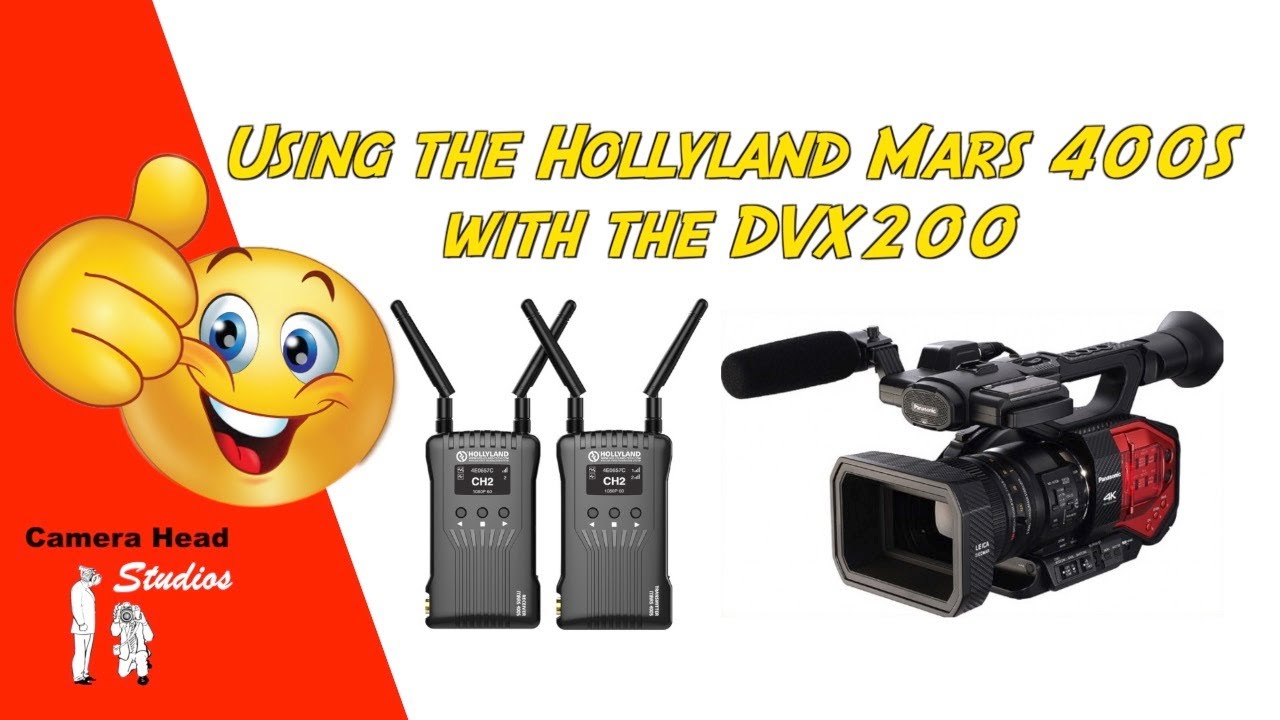 Using the Hollyland Mars 400S with the Panasonic DVX 200