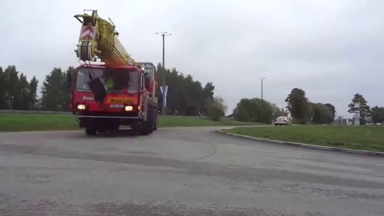 LIEBHERR LTM 1070-4 Grandpa is in cood condion and coming home from site.