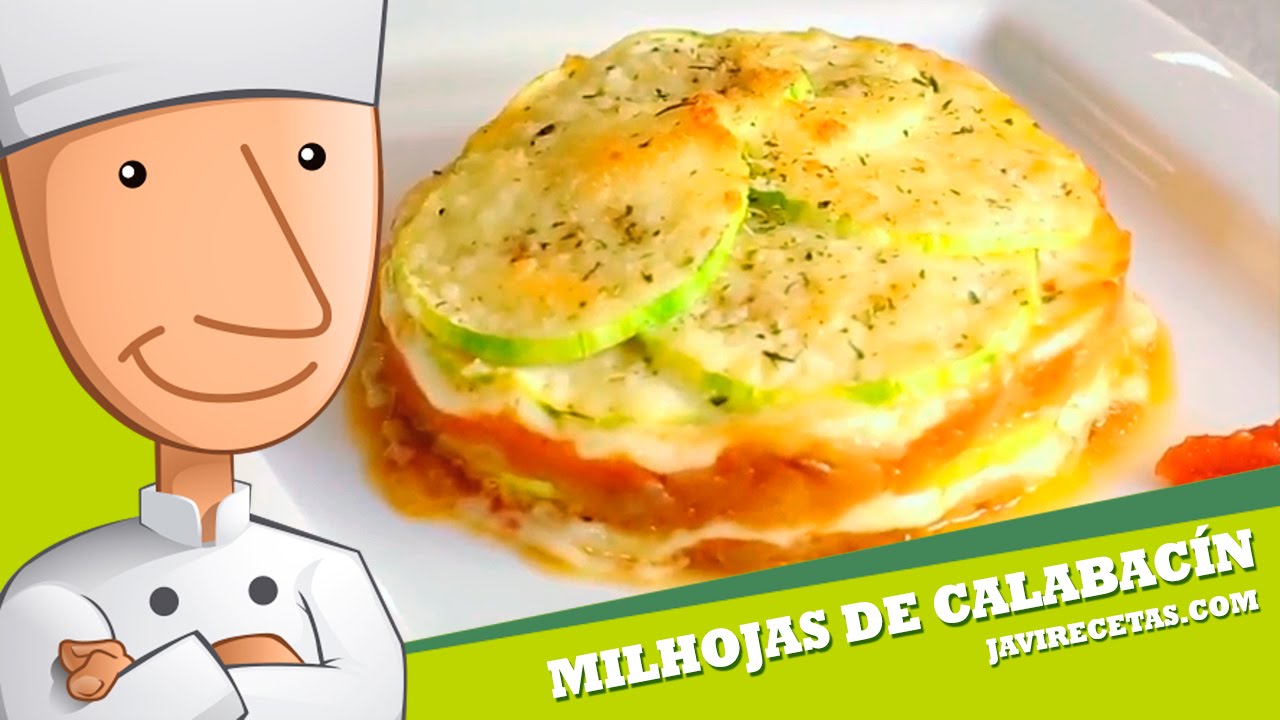 Milhojas de Calabacín