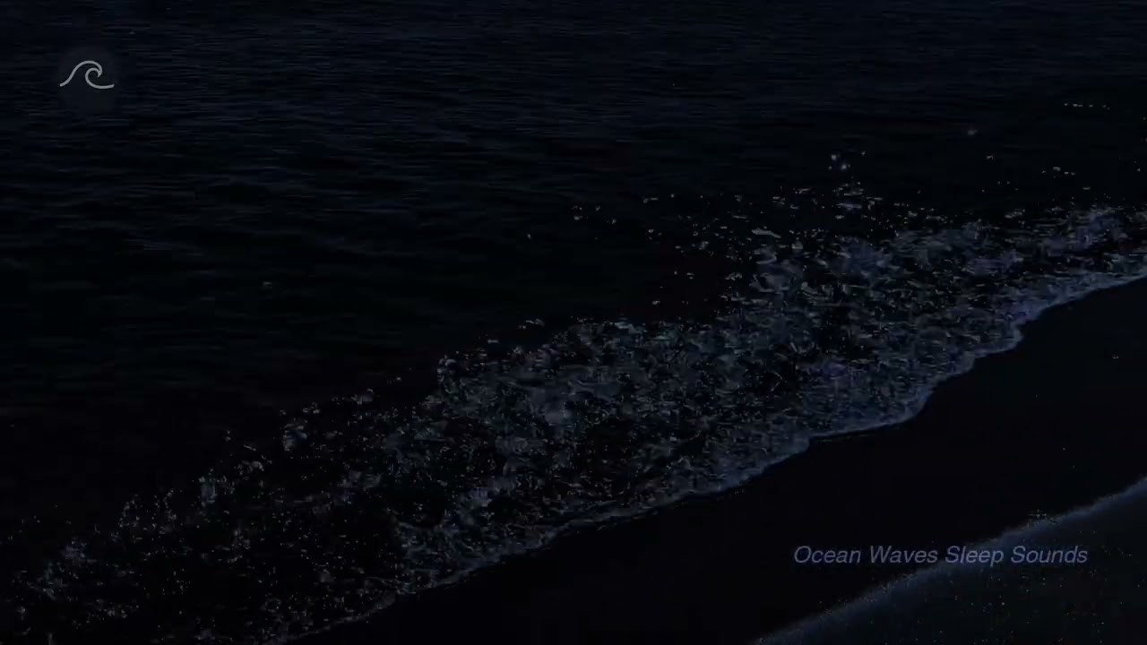 Deep Ocean at Night 🌊 | 8 Hours Deep Sleep, Sea Sounds