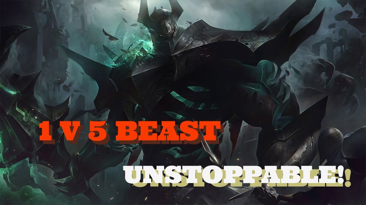 [ Wild Rift ] MORDE = FREE WIN!!! Unstoppable monster