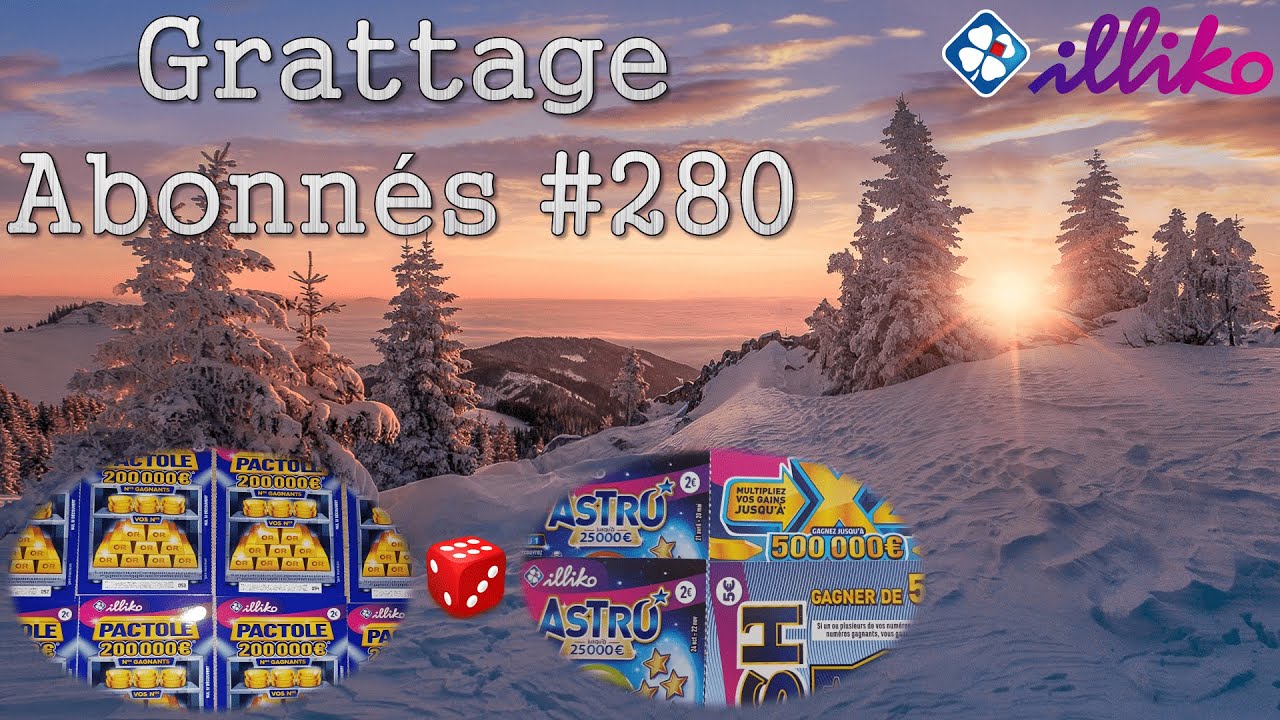 Grattage Abonnés #280 • FDJ/Illiko
