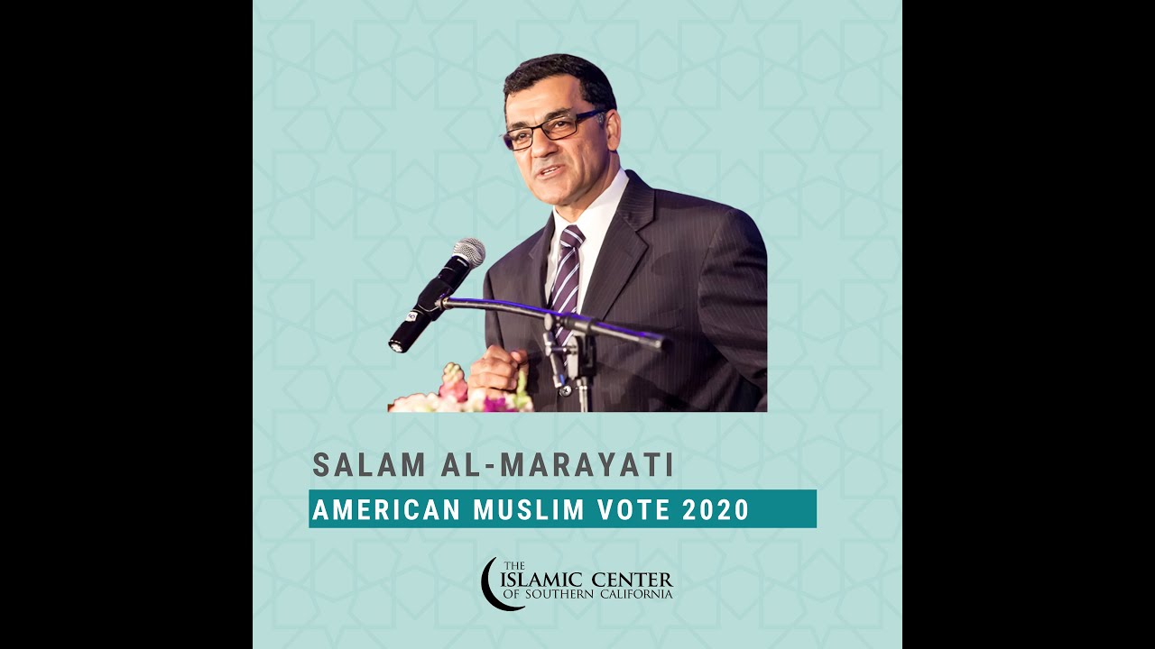 Friday Khutba: Salam Al-Marayati - American Muslim Vote 2020