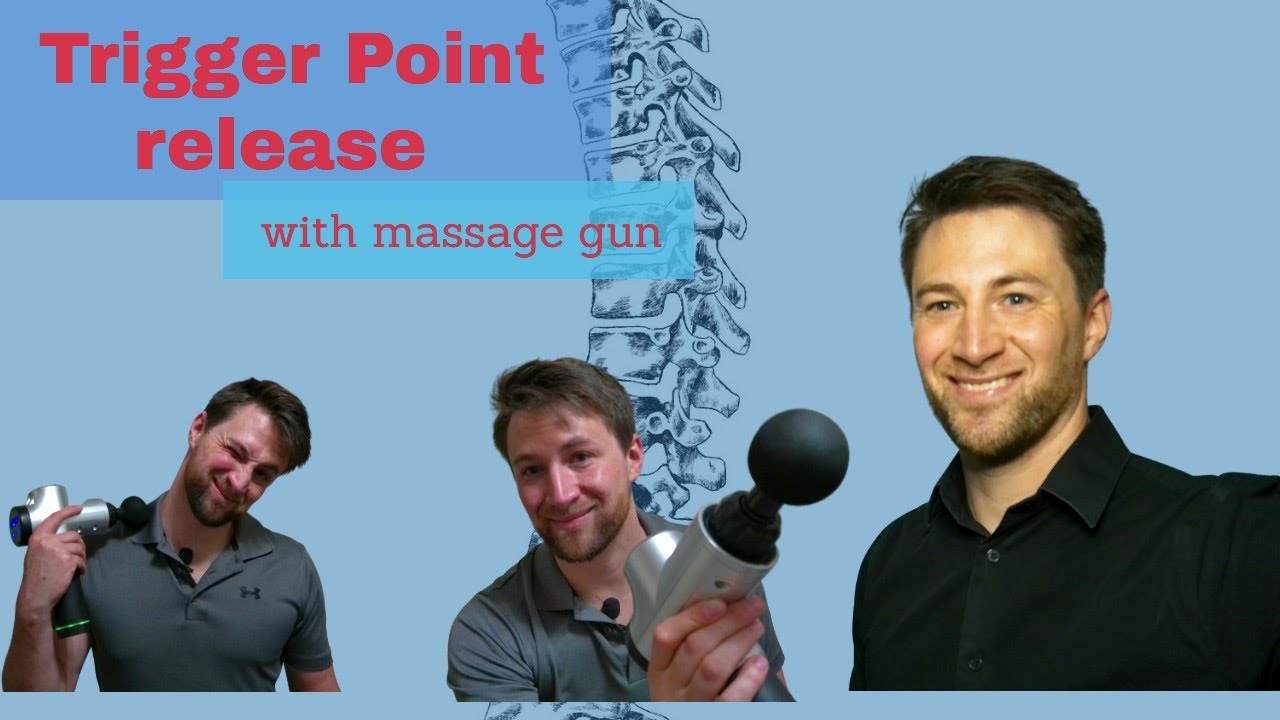How to release trigger points with a massage gun Dr. Matthew Henrikson D.C