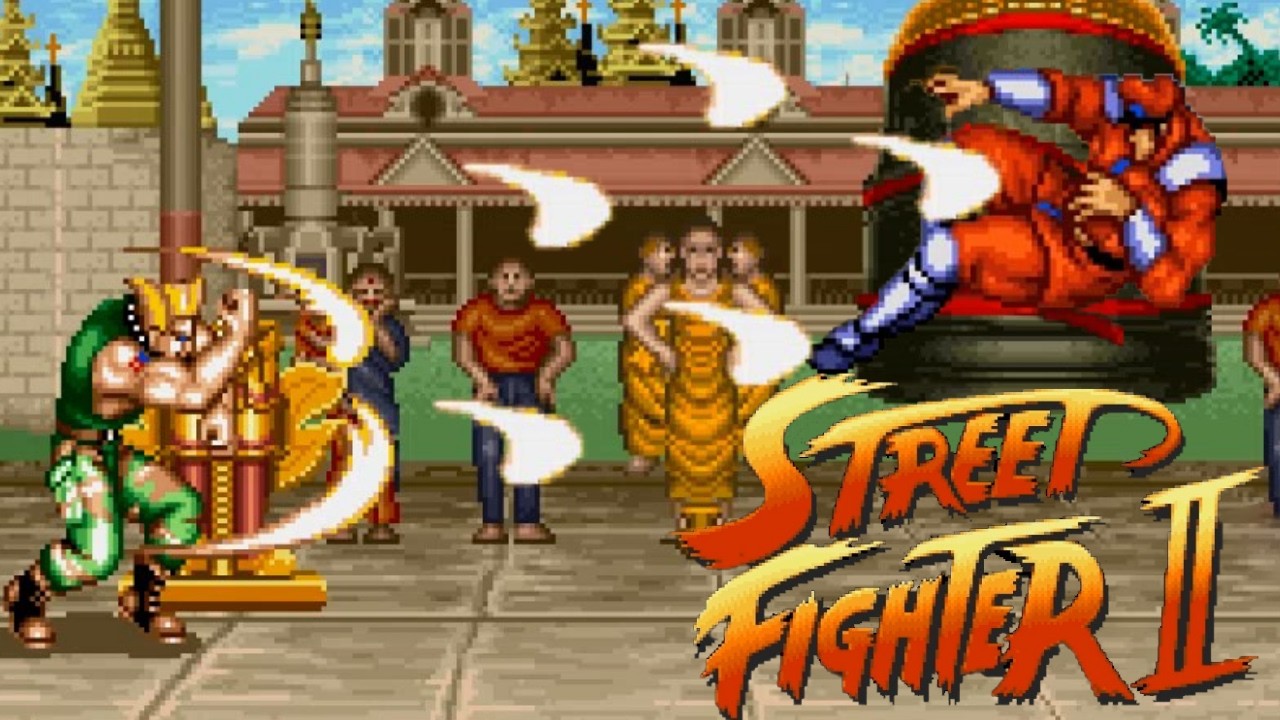 ゲーム記録映像：【SFC】ストリートファイターⅡ ガイル編
