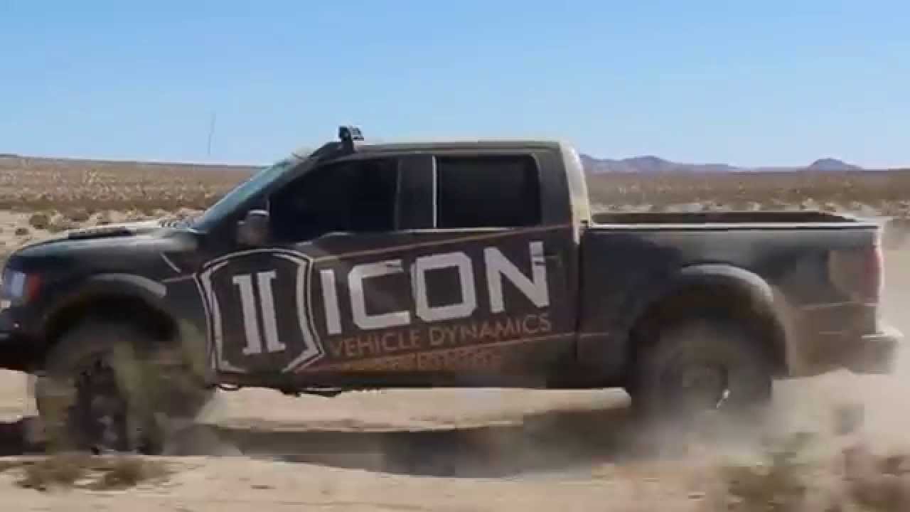 ICON Vehicle Dynamics Ford Raptor RXT System Testing Highlights