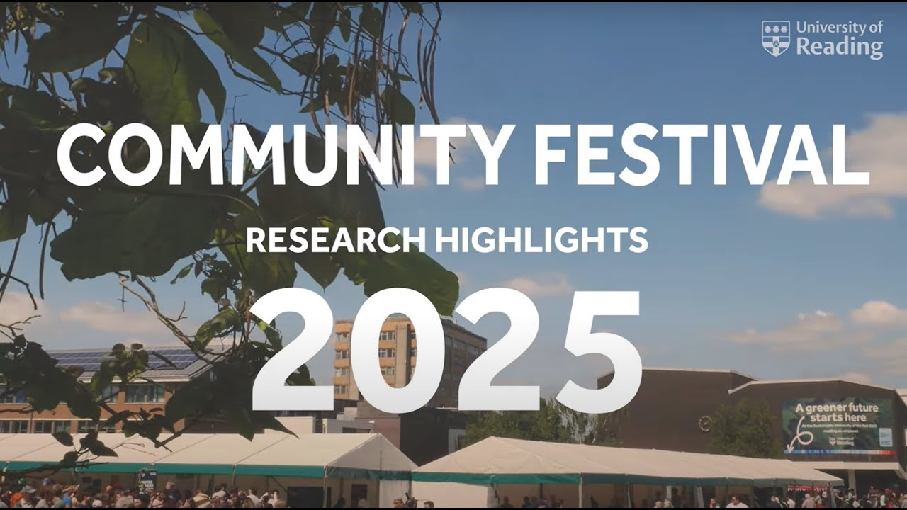 University of Reading Community Festival 2025: Research Highlights