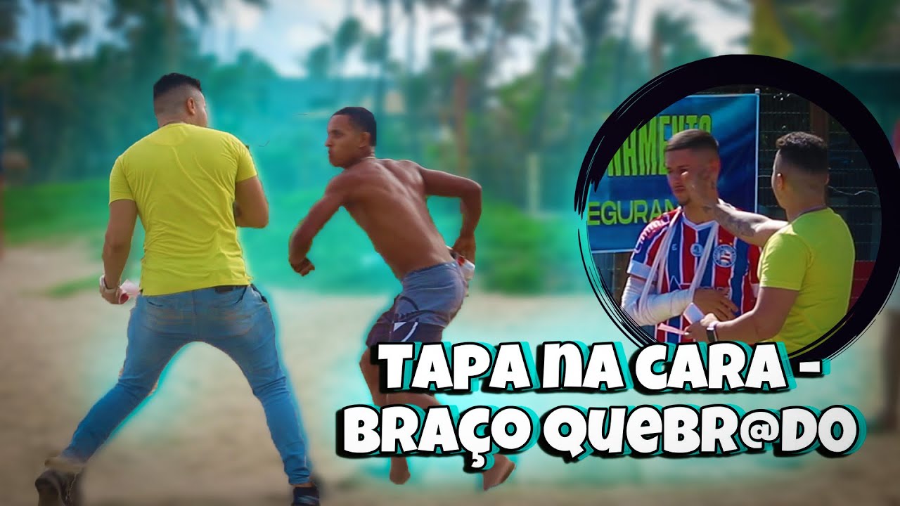 TAPA NA CARA - BRAÇO QUEBR@D0