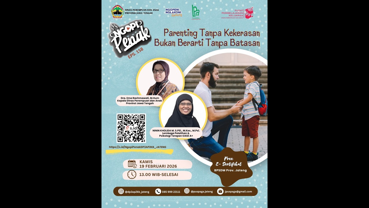 NGOPI PENAK Eps 158: PARENTING TANPA KEKERASAN DI ERA INTERNET