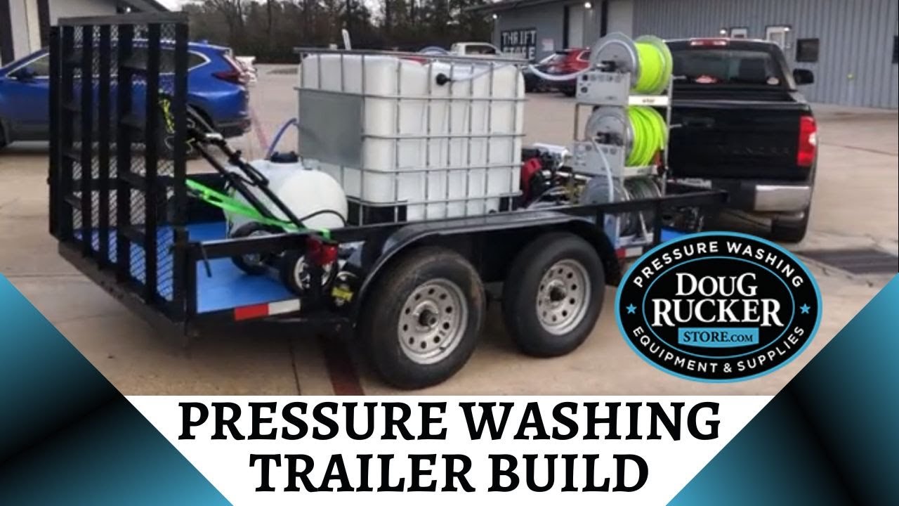 Pressure Washing Trailer Video with Doug Rucker