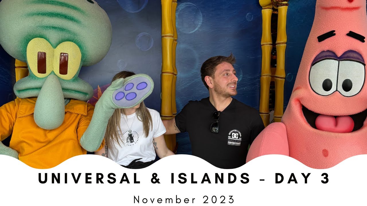 Day Three - Islands Of Adventure and Universal Studios - Florida - November 2023