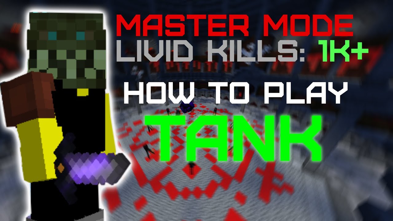 How to TANK on MASTER MODE FLOOR 5 (hypixel skyblock)