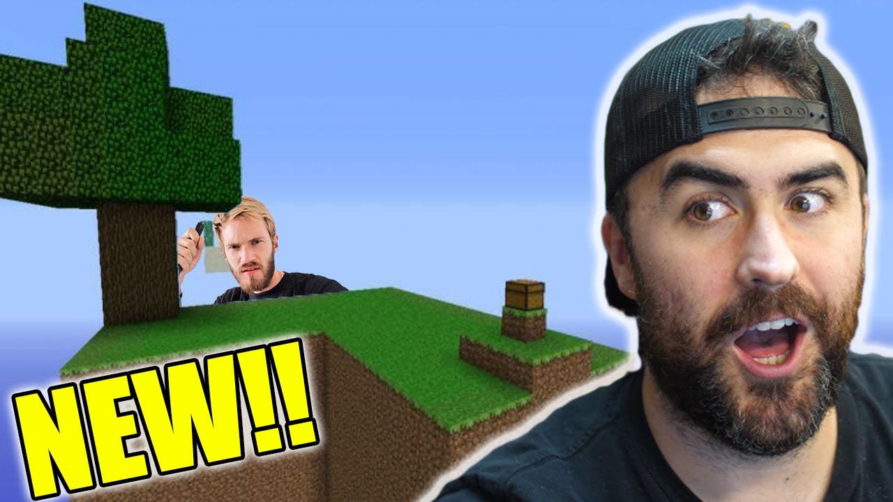 New Skyblock Map! Minecraft w/Pewdiepie #3