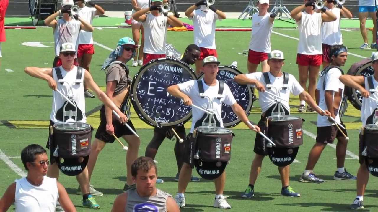 Carolina Crown 2013 Drumline Rehearsal Footage - Jack Fry