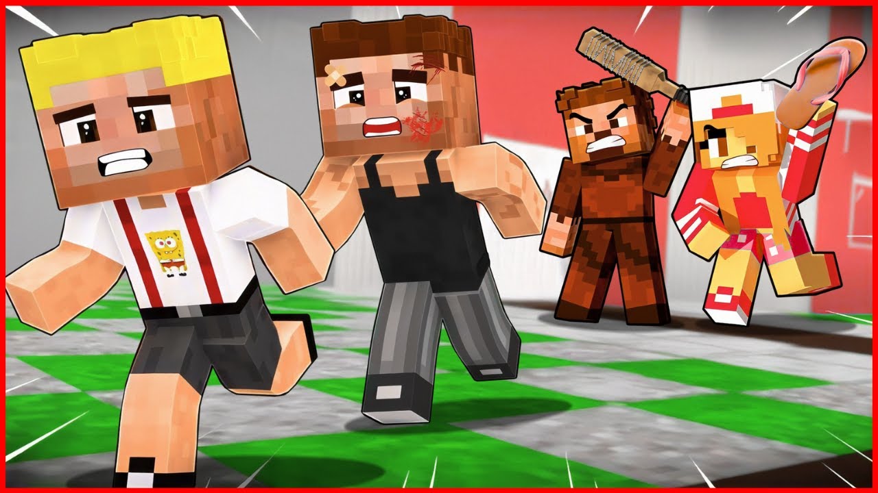 FAKİR VE MİRAY ŞIARIK ÇOCUKALRI EVDEN KOVDU 😱 - Minecraft